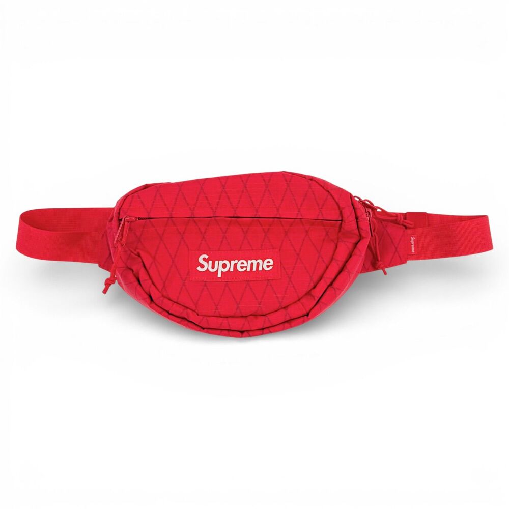 Supreme Waist Bag Shoulder Bag 1.2L (FW18) Red